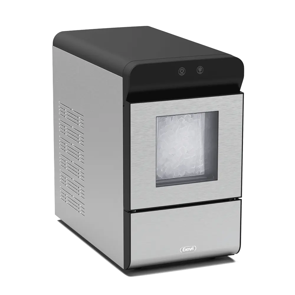 GEVI Household Countertop Nugget Ice Maker Machine With Viewing Window IMNB0