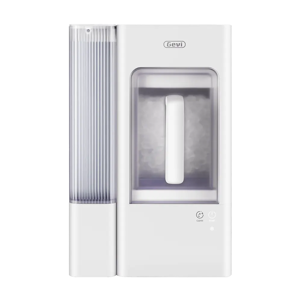 GEVI Adella Crystal Clear Nugget Ice Maker Machine IMNC0