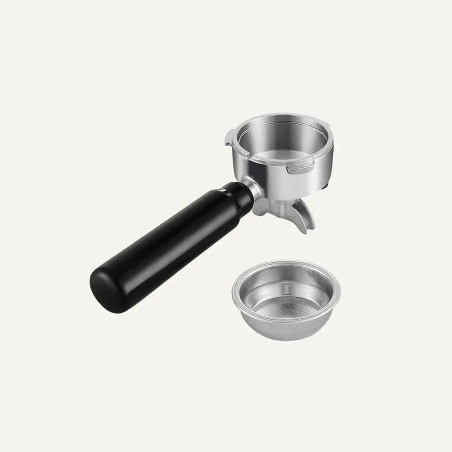 58MM Non Pressurized Double Cup Metal Filter and Portafilter For Espresso Maker ECMF0