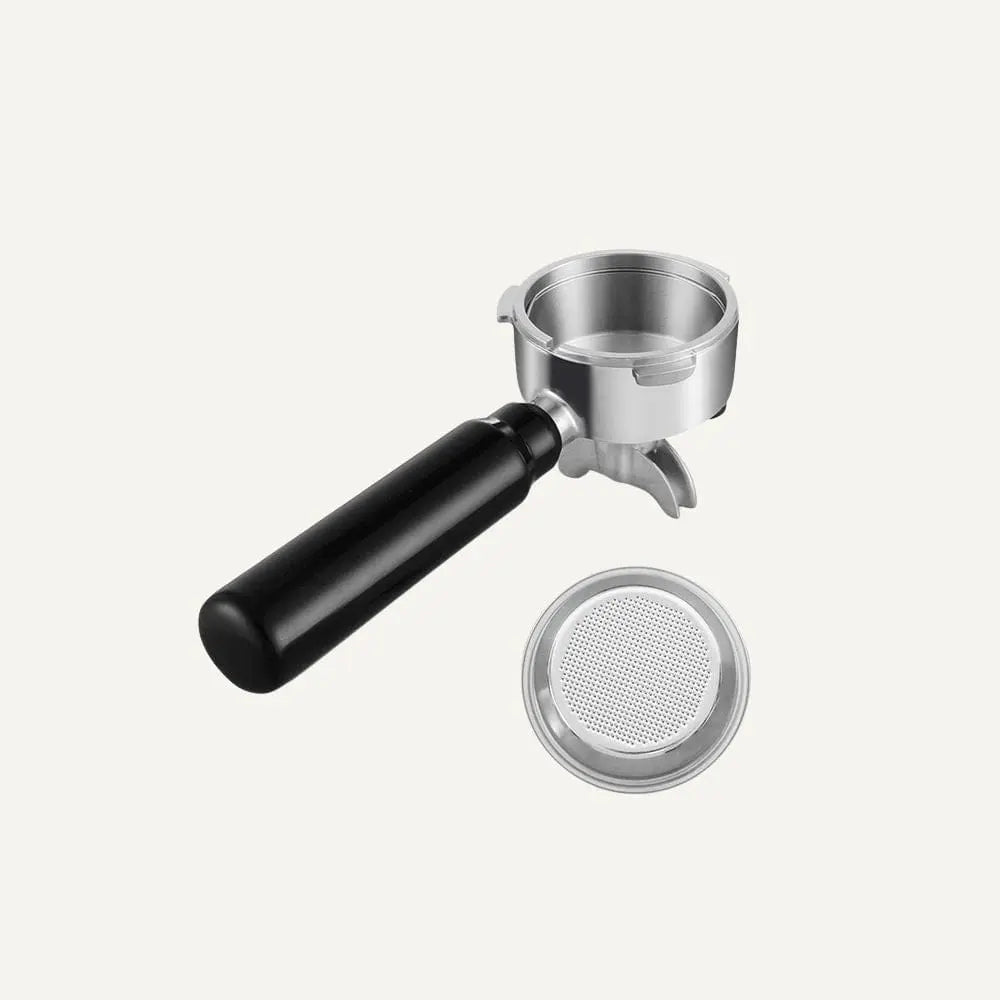 58MM Non Pressurized Double Cup Metal Filter and Portafilter For Espresso Maker ECMF0