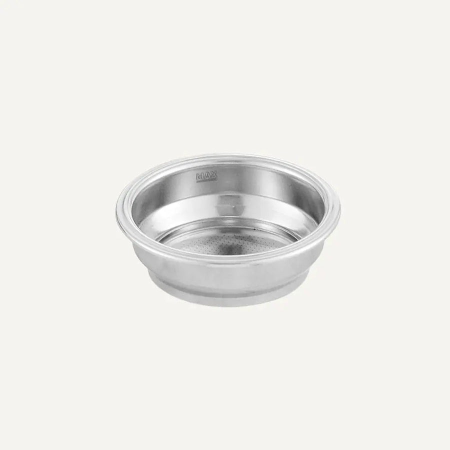 58MM Dual Wall Double Cup Metal Filter For Espresso Coffee Machine ECMF0