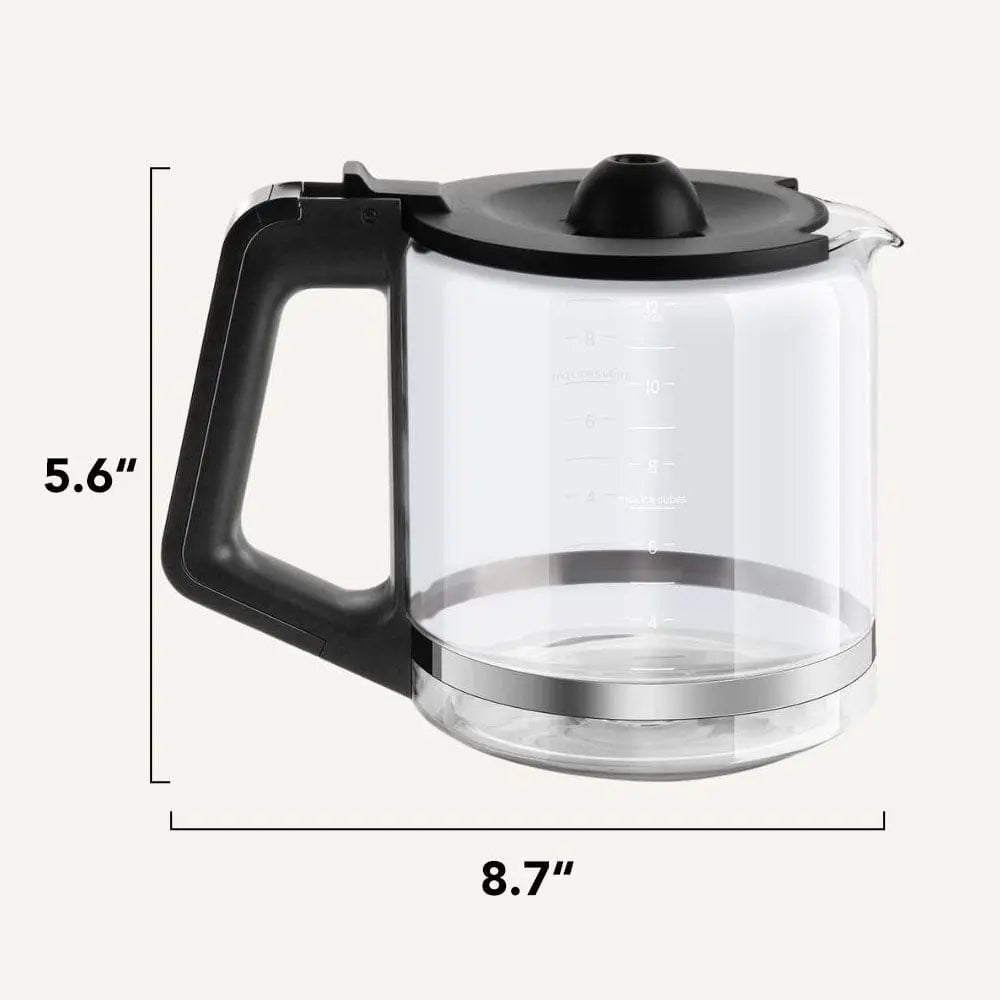 12-Cup Drip Coffee Machine Coffee Carafe for Replacement  DCMA0