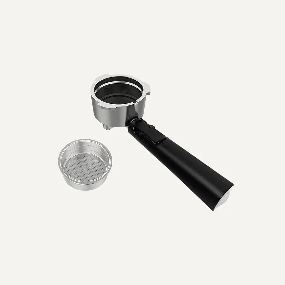 51MM Double Cup Dual Wall Metal Filter and Portafilter Combo for Espresso Maker ECMD0, ECME0
