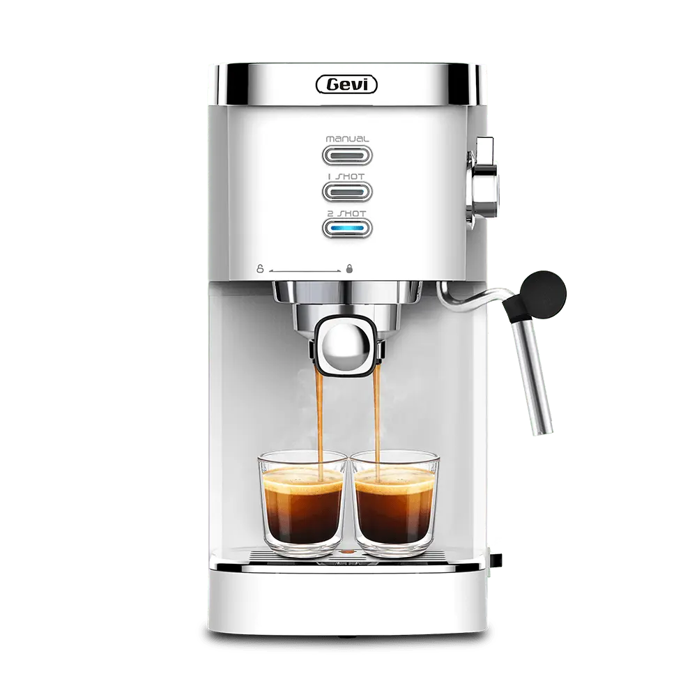 GEVI Espresso and Cappuccino Maker with Milk Frother and Steam Wand ECME0