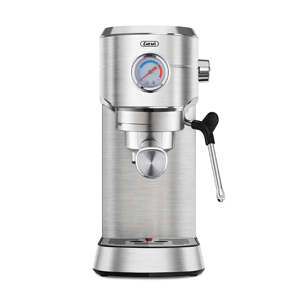 Compact Espresso Coffee Machine with Milk Frother ECMG0