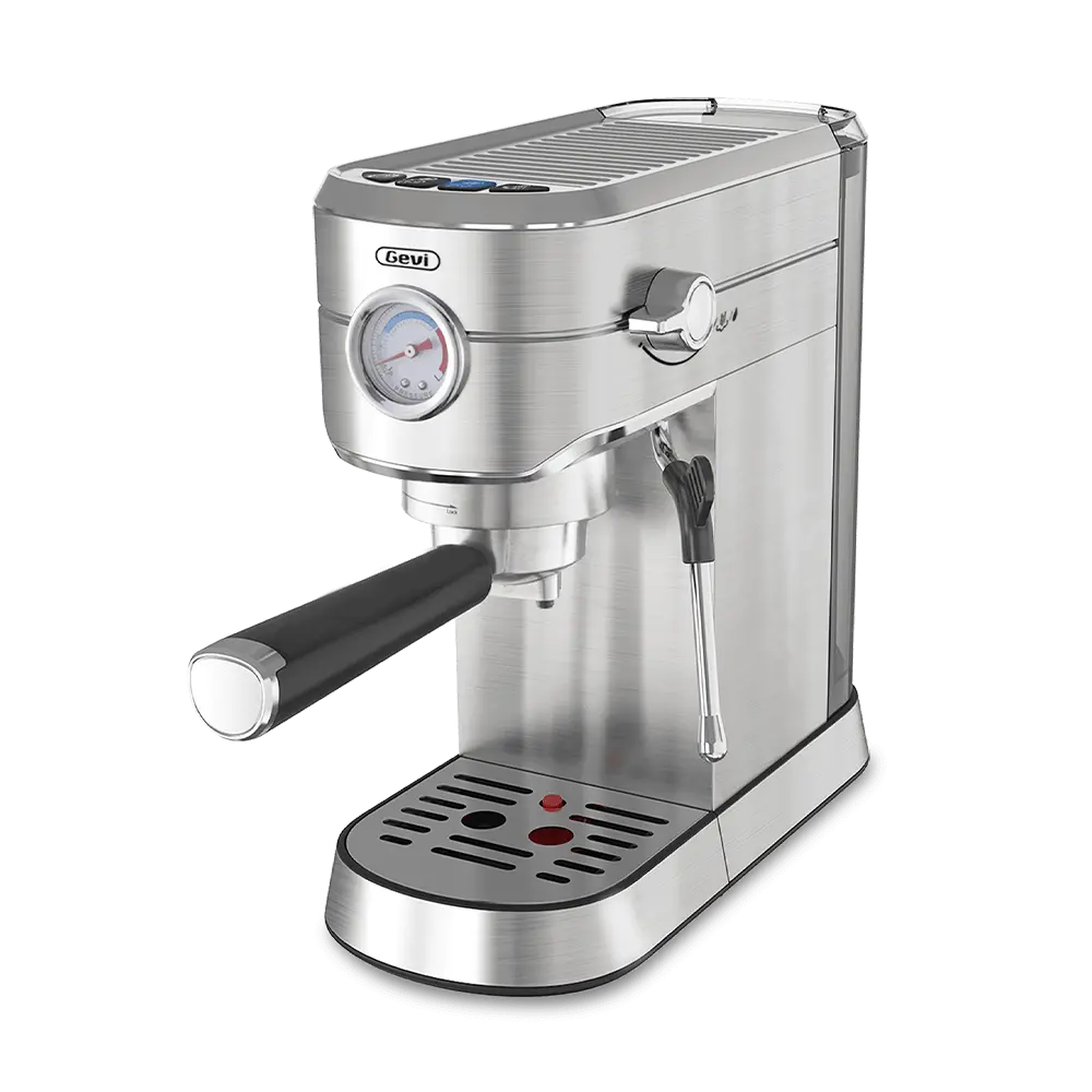 Compact Espresso Coffee Machine with Milk Frother ECMG0