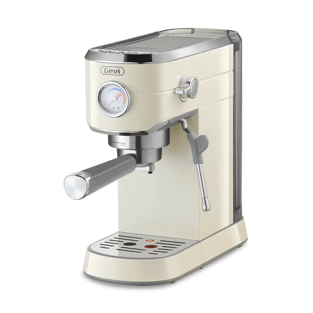 Compact Espresso Coffee Machine with Milk Frother ECMG0