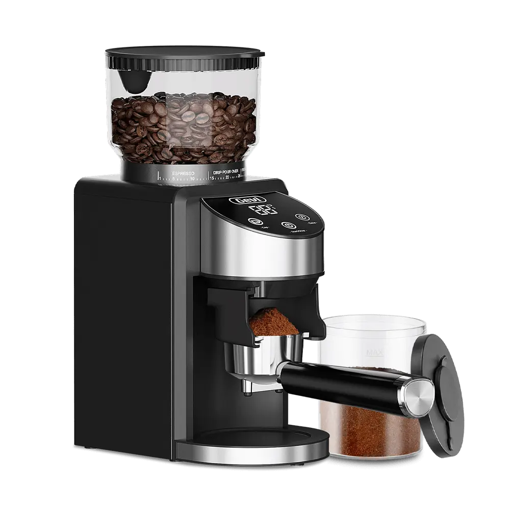 Gevi Burr Coffee Grinder for Espresso, Drip, Percolator, French Press, American, Turkish Coffee CGA0