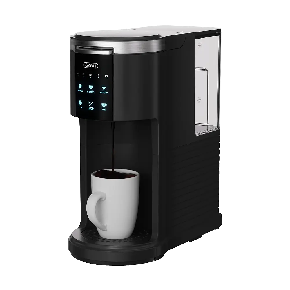 GEVI Ezpod Compact Single Serve Coffee Maker SSCMA0