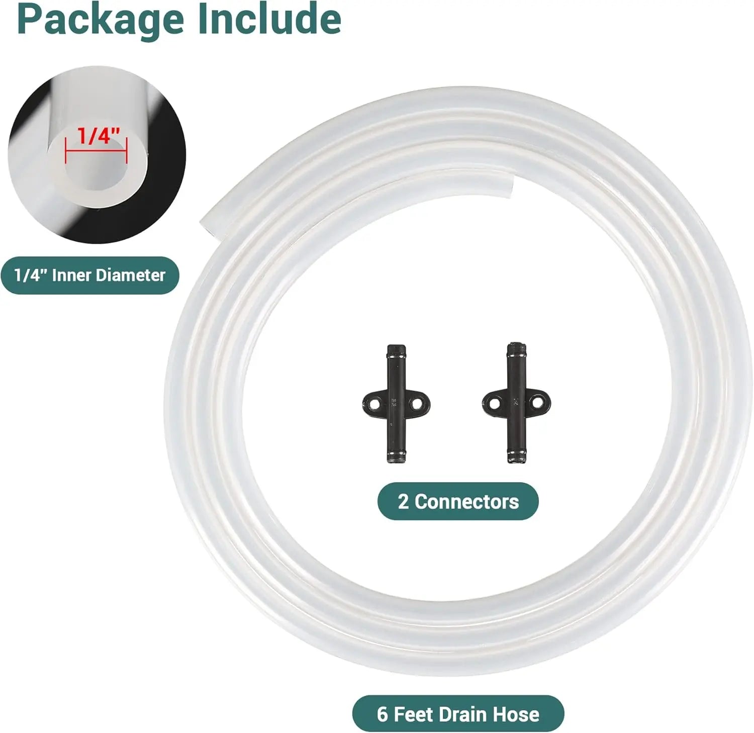 Drain Hose Extension for Ice Maker IMNA0, IMNB0