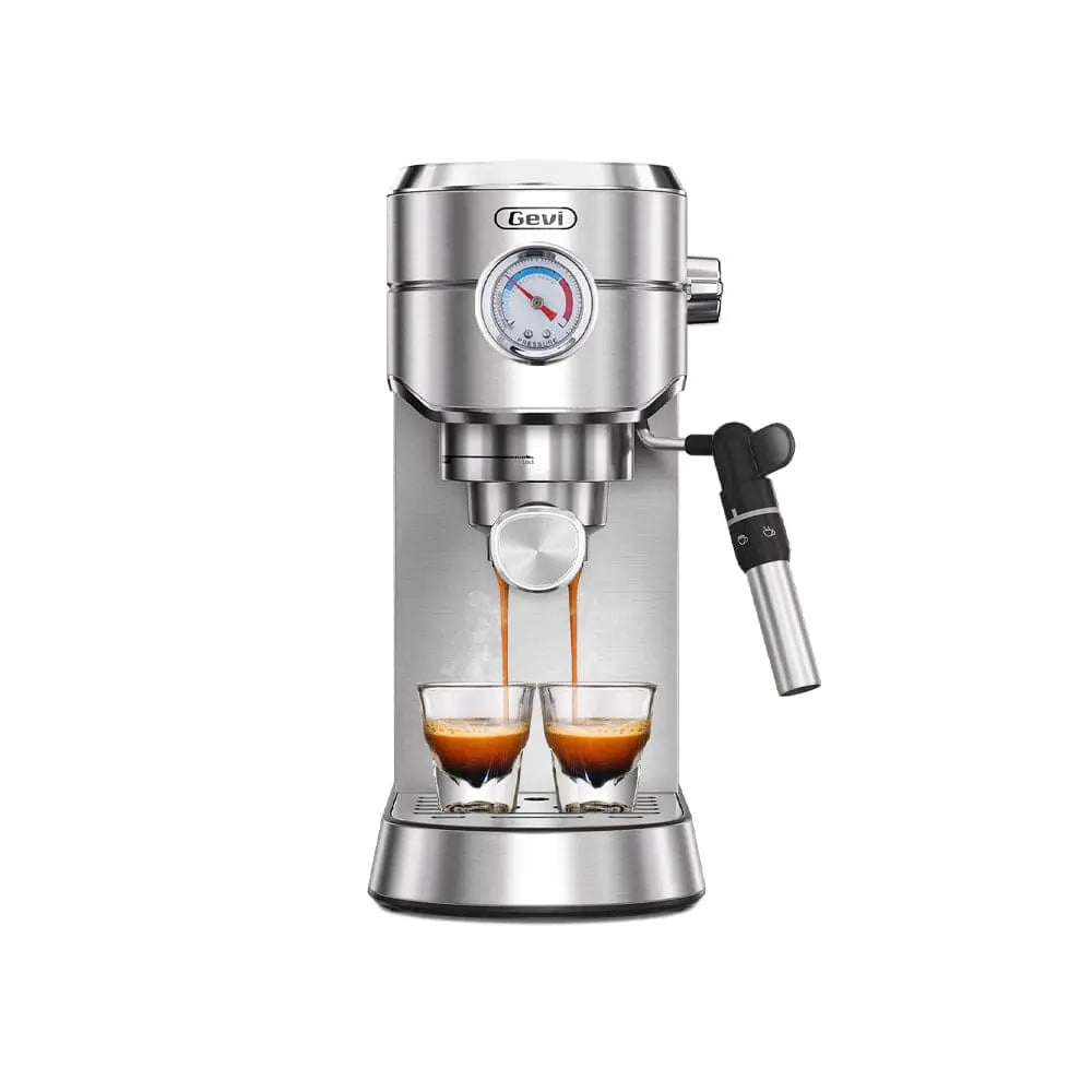 Espresso Barista Starter Set with Easy Froth Steam Wand & Grinder