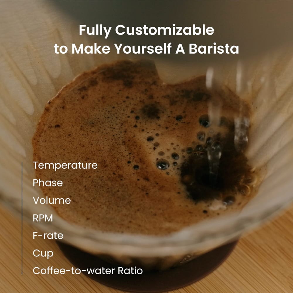 GEVI BrewOne 4-in-1 Premium Pour Over Coffee Maker Machine DCMC0