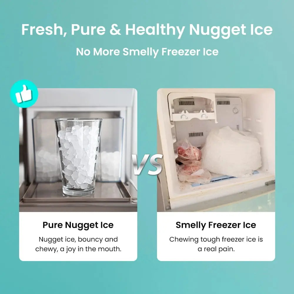Gevi V2.0 Nugget Ice Maker with Cleaner & Descaler Kit