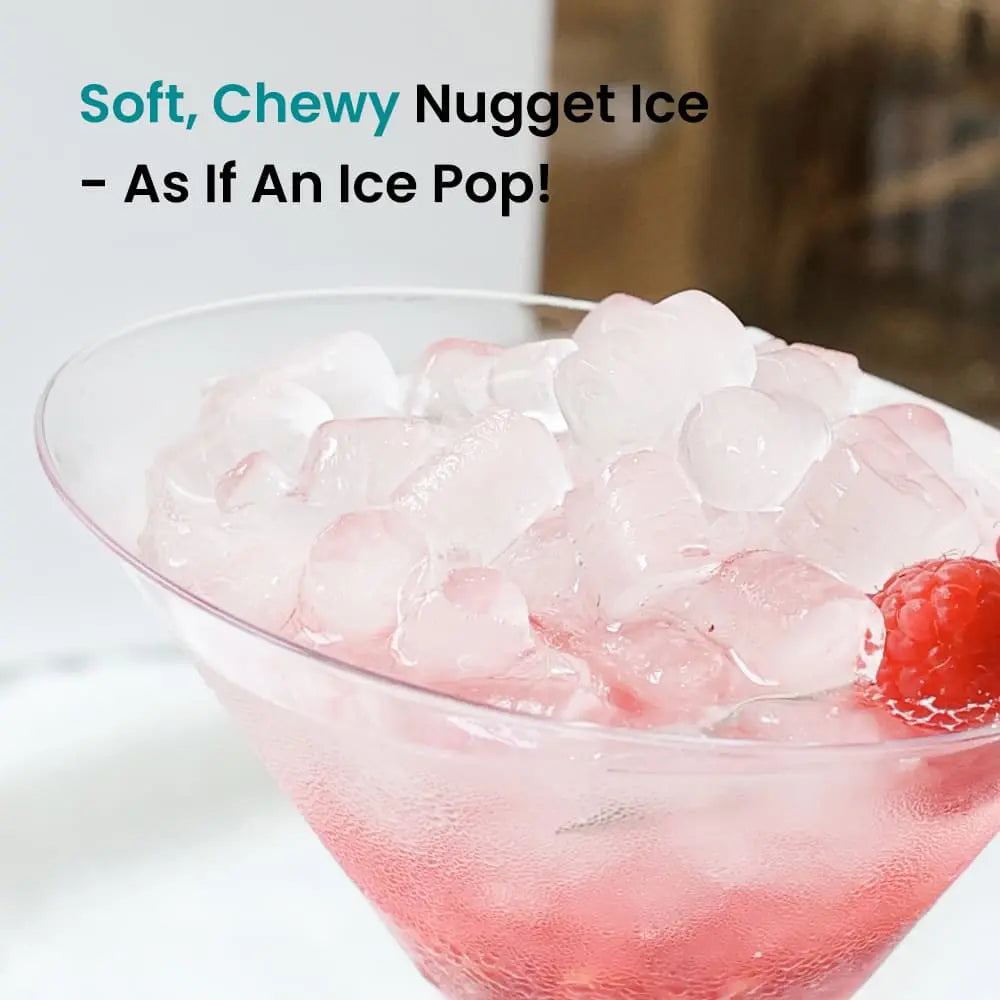 GEVI Household V2.0 Countertop Nugget Ice Maker Machine for Home IMNA0