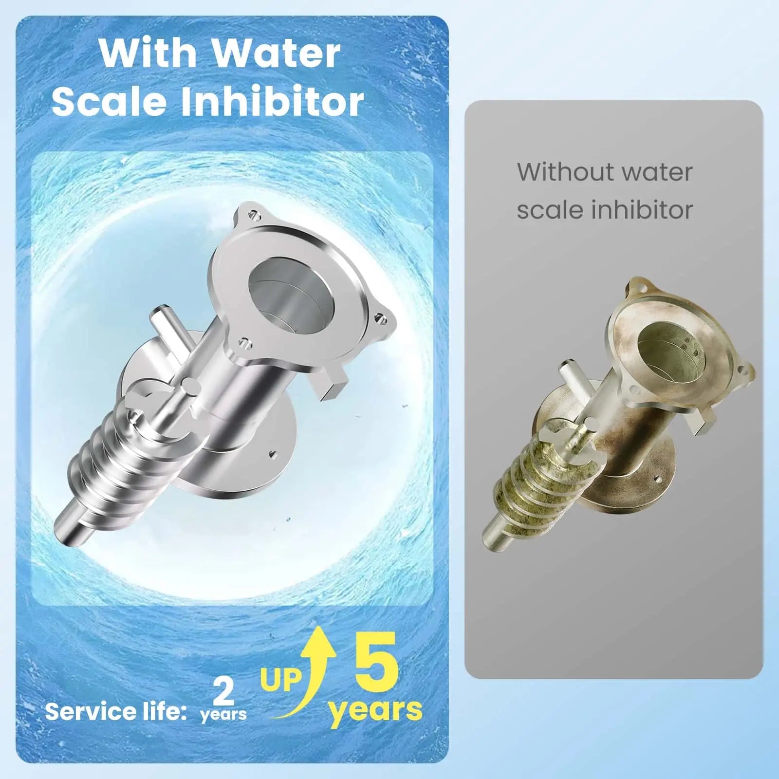 Gevi Food-Grade Water Scale Inhibitor for  Ice Maker & Coffee Makers