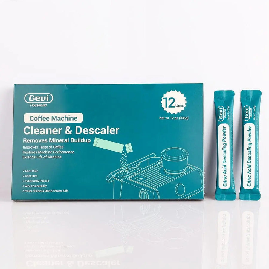Coffee Maker Cleaner & Descaler-12 Packs