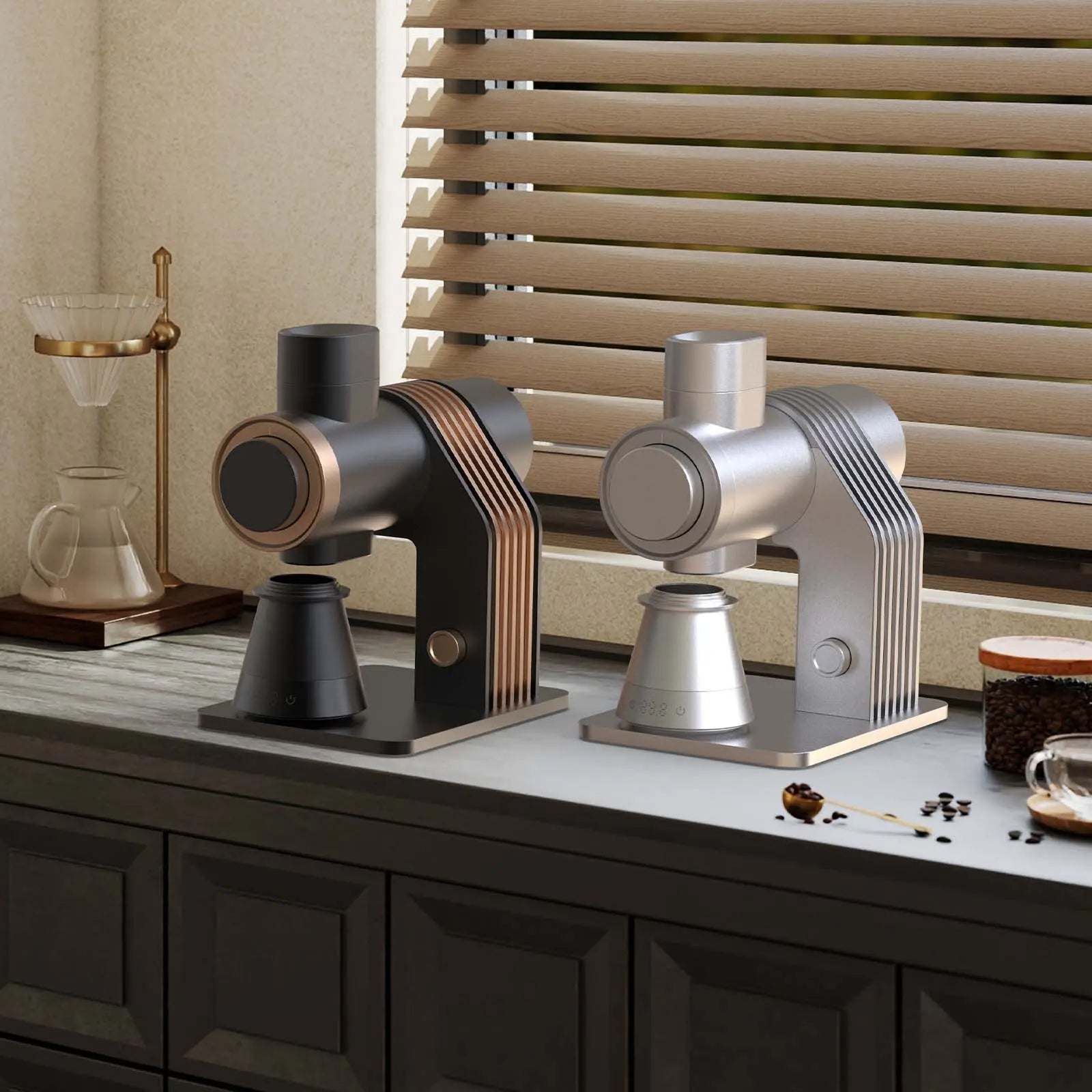 Gevi GrindMaster Ultimate Stepless Coffee Grinder VelPro 400