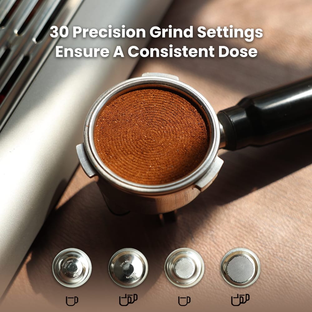 GEVI Dual Boiler Espresso Coffee Maker Machine ECMF0