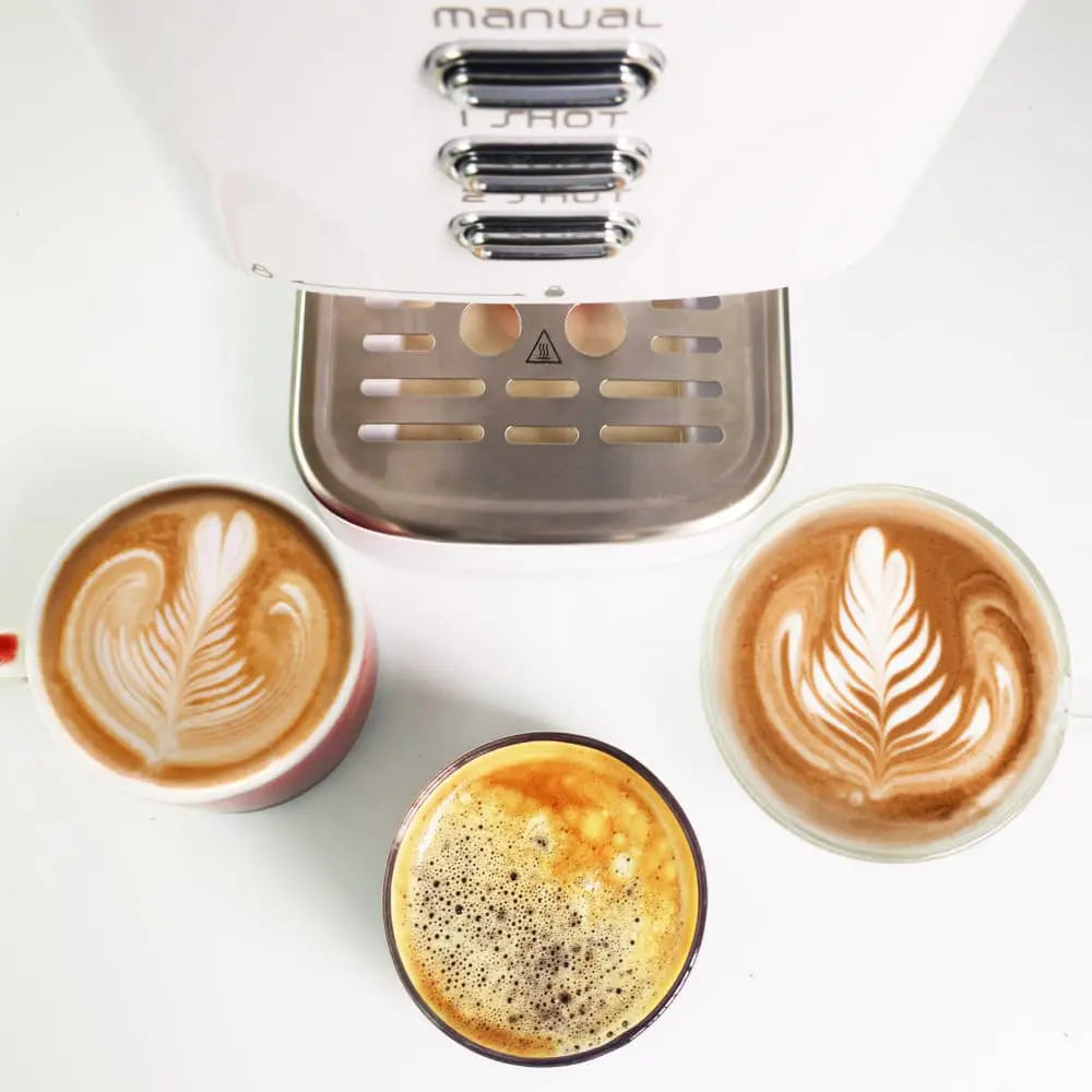 GEVI Espresso and Cappuccino Maker with Milk Frother and Steam Wand ECME0