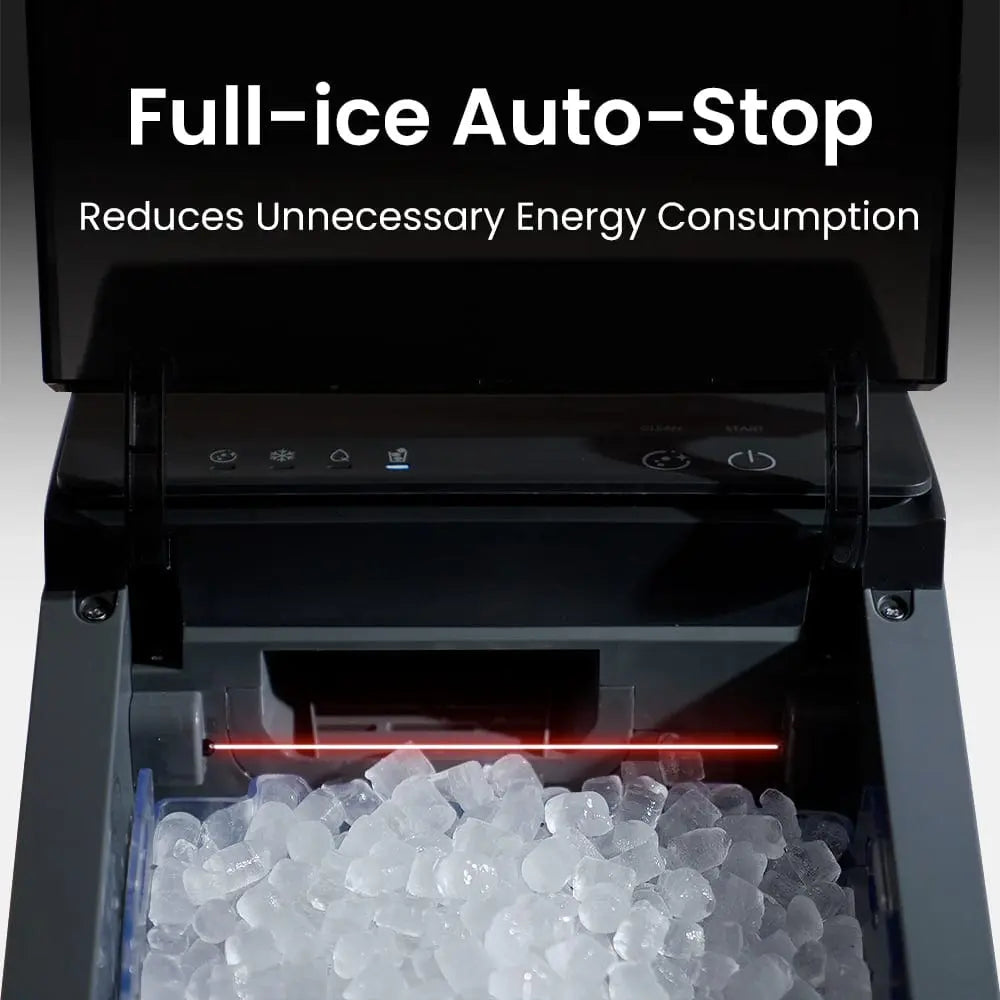 GEVI KNOVA Portable Countertop Compact Gemi Nugget Ice Maker IMND0