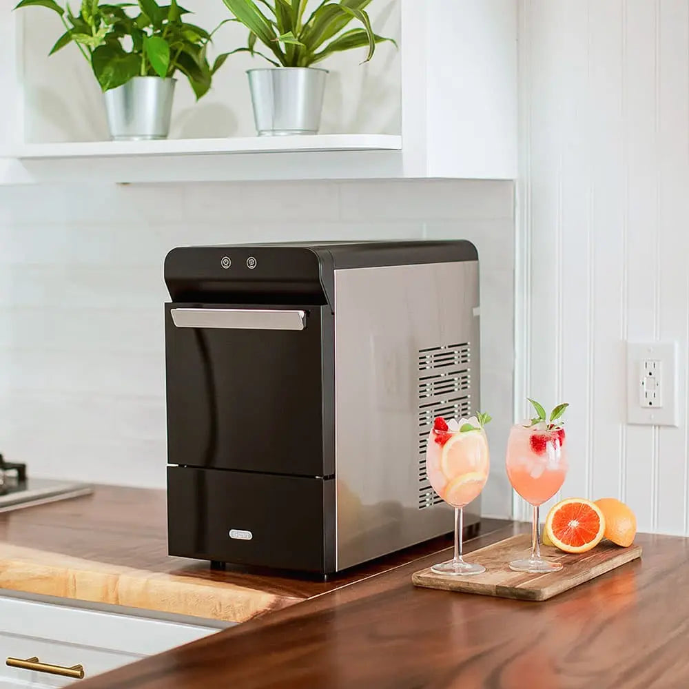 GEVI Household V2.0 Countertop Nugget Ice Maker Machine for Home IMNA0