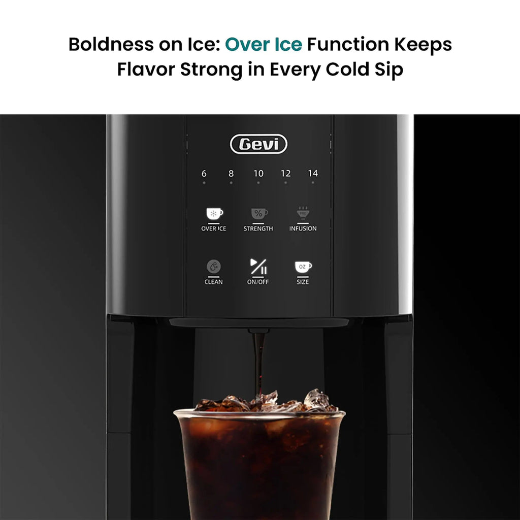 GEVI Ezpod Compact Single Serve Coffee Maker SSCMA0